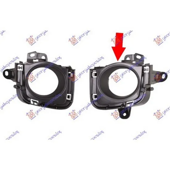 Grila Bara TOYOTA PRIUS 3 2008->2020 Grila in bara fata stanga cu loc proiectoare Perioada 2009 2010 2011 2012 2013 2014 2015 2016
