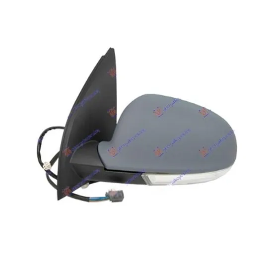 Oglinda VW GOLF 5 2003->2008 Oglinda exterioara electrica cu incalzire cu rabatare electrica cu lampa podea stanga Perioada 2003 2004 2005 2006 2007 2008 2009