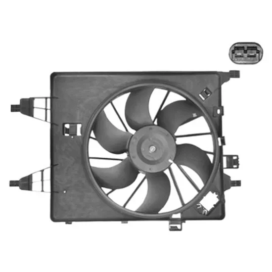 Ventilator motor RENAULT KANGOO 2008->2020 pentru 1.6 16V , perioada 2008 2009 2010 2011 2012 2013