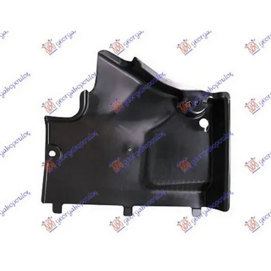 Scut Motor AUDI A5 8T3 2007->2017 Scut inferior fata PLASTIC dreapta Perioada 2007 2008 2009 2010 2011 2012 2013 2014 2015 2016 2017