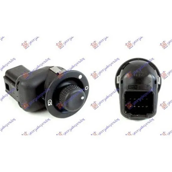 Buton oglinda RENAULT CLIO 4 2012-> Contact oglinzi cu rabatare electrica (10pin) Perioada 2013 2014 2015 2016 2017 2018 2019