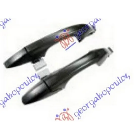 Maner Usa HONDA CR-V 3 2006->2012 Maner usa spate exterior stanga, Perioada 2006 2007 2008 2009 2010 2011 2012 2013