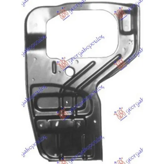 Suport Far SUZUKI SWIFT 2 1989->2004 Panou far metalic stanga Perioada 1989 1990 1991 1992 1993 1994 1995 1996 1997 1998 1999 2000 2001 2002 2003 2004