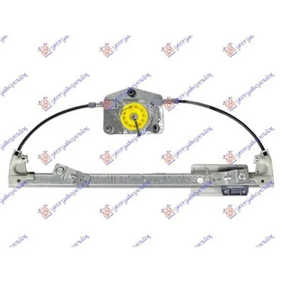 Macara Usa SKODA OCTAVIA 2 2004->2013 Macara geam usa spate electrica fara motor EUROPE dreapta Perioada 2004 2005 2006 2007 2008 2009 2010 2011 2012