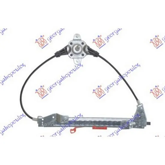 Macara Usa FIAT GRANDE PUNTO 199 2005-> Macara usa spate MANUAL dreapta Perioada 2005 2006 2007 2008 2009 2010 2011 2012