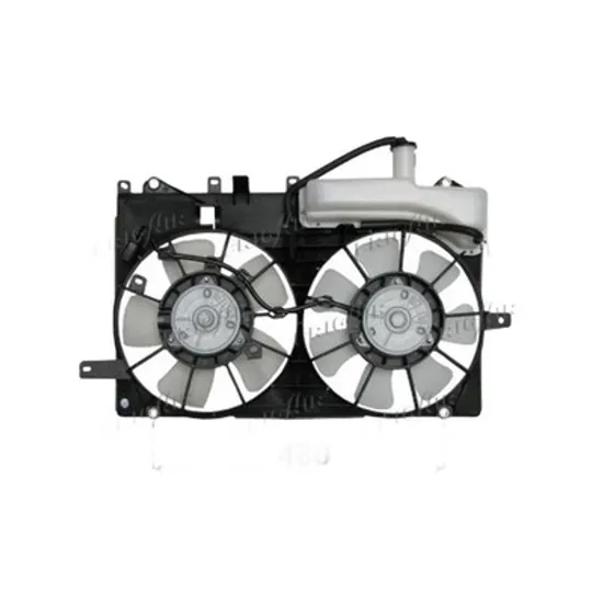 Ventilator Motor TOYOTA PRIUS 2 2003->2009 Electroventilator dublu pentru benzina, 2003->2009 Perioada 2003 2004 2005 2006 2007 2008 2009