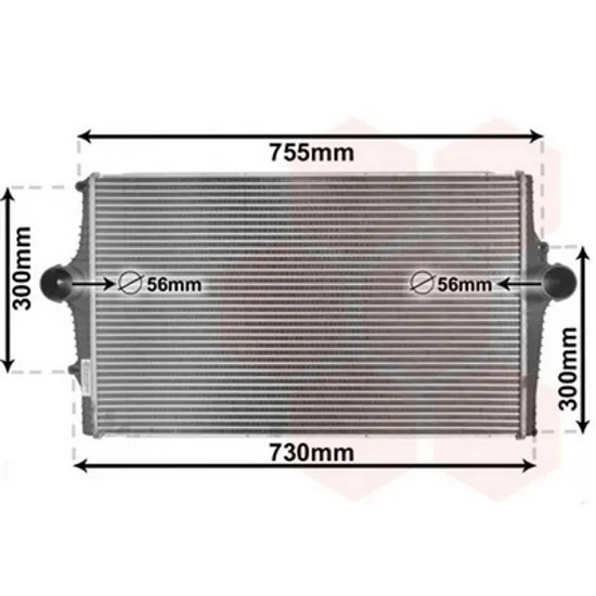 Intercooler VOLVO S80 1 1998->2006 Radiator intercooler benzina/ diesel ->2003 688x421x30 Perioada 1998 1999 2000 2001 2002 2003 2004 2005 2006