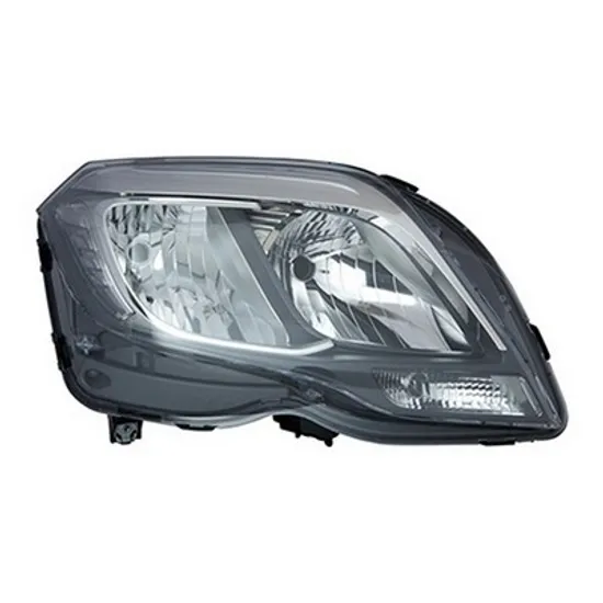 Faruri MERCEDES GLK-CLASS X204 2008->2015 Far reglaj electric negru cu motor (TYC) stanga Perioada 2008 2009 2010 2011 2012