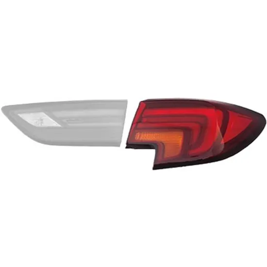 Lampa stop spate dreapta OPEL ASTRA K 2015->2021 perioada 2015 2016 2017 2018 2019 2020 , semnal galben, exterior, cu bec LED