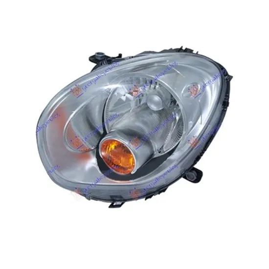Faruri MINI MINI PACEMAN R61 2012->2016 Far cu reglaj electric cu semnal galben E stanga, Perioada 2013 2014 2015 2016 2017 2018 2019