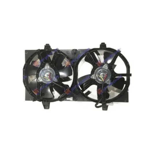 Ventilator Motor NISSAN ALMERA 2 2001->2006 Electroventilator racire complet dublu benzina Perioada 2000 2001 2002 2003 2004 2005 2006