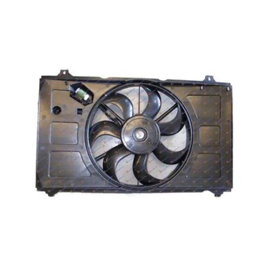 Ventilator Motor KIA RIO 2005->2011 Electroventilator complet radiator apa si A/C benzina Perioada 2005 2006 2007 2008 2009 2010 2011