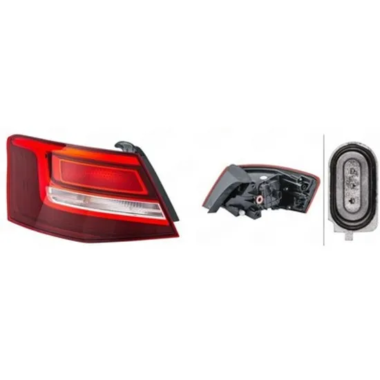 Stop Spate AUDI A3 Sportback 8VA, 8VF 2012->2020 Lampa stop spate exterior LED (HELLA) STANGA Perioada 2016 2017 2018 2019 2020
