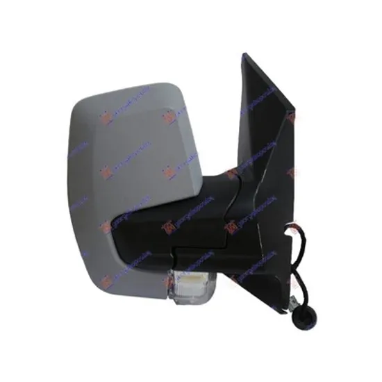 Oglinda FORD TRANSIT CUSTOM 2012-> Oglinda exterioara electrica cu incalzire cu rabatare electrica pentru vopsit (cu semnal) dreapta, Perioada 2013 2014 2015 2016 2017 2018