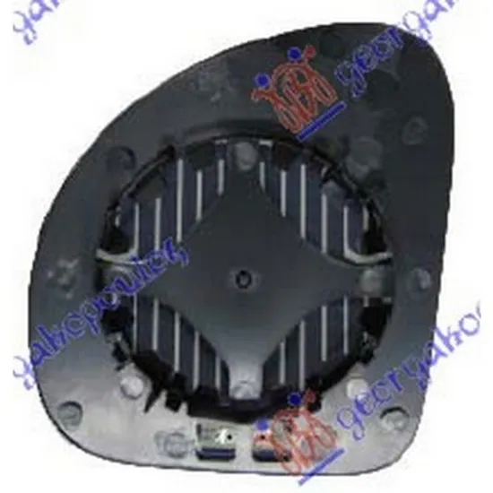 Sticla Oglinda FIAT MULTIPLA 1999-> Geam oglinda exterioara dreapta, superior cu incalzire Perioada 1999 2000 2001 2002 2003 2004 2005 2006 2007 2008 2009 2010