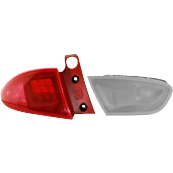 Lampa stop spate stanga SEAT LEON 2005->2012 perioada 2010 2011 2012 , semnal rosu, cu bec LED, exterior
