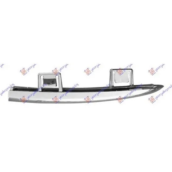 Ornament Grila FIAT LINEA 2006-> Bandou grila bara fata laterala cromat stanga Perioada 2013 2014 2015 2016 2017 2018