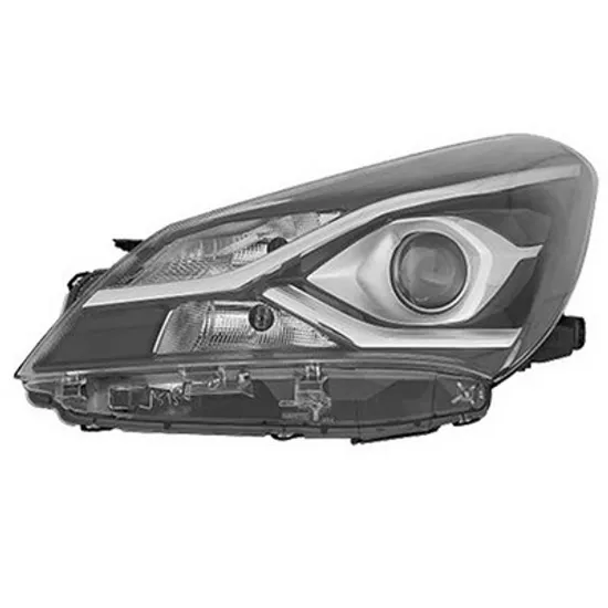 Faruri TOYOTA YARIS 2013->2020 Far reglaj electric (cu proiector) (E) (DEPO) stanga Perioada 2017 2018 2019 2020 2021 2022 2023