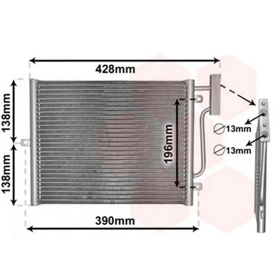 Radiator Aer Conditionat PORSCHE BOXSTER 986 1996->2004 Radiator aer conditionat 2 5-2 7-3 2 benzina 33x27 5x16 Perioada 1996 1997 1998 1999 2000 2001 2002 2003 2004