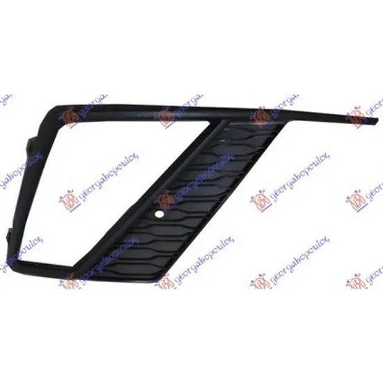 Grila Bara SEAT IBIZA 5 2017-> Grila bara fata (cu gauri proiector) dreapta Perioada 2017 2018 2019 2020 2021 2022 2023