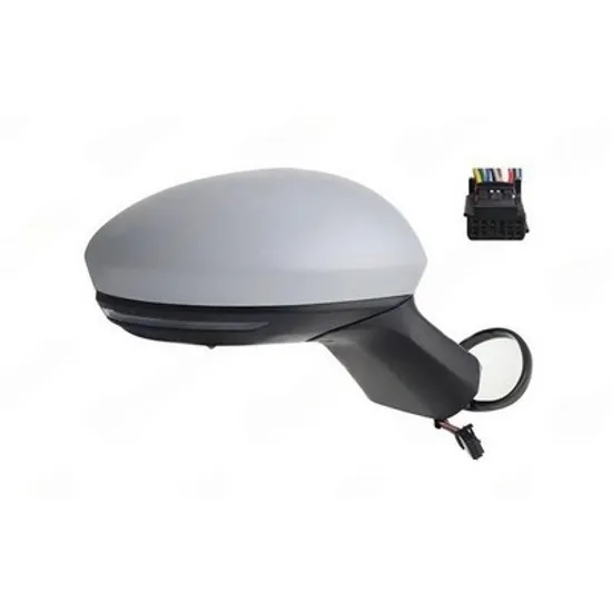 Oglinda MITSUBISHI COLT 7 2023-> Oglinda exterioara electrica cu incalzire cu rabatare electrica pentru vopsit (cu semnal si senzor si senzor banda) (12pin) DREAPTA Perioada 2023 2024 2025