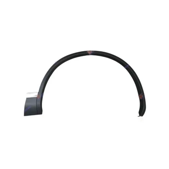 Bandou aripa fata VW TOUAREG 2010->2018 Bandou overfender aripa fata plastic dreapta Perioada 2010 2011 2012 2013 2014 2015 2016 2017