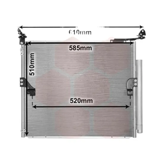 Radiator aer conditionat VOLVO V40 2012-> T5 187KW 254CP , pentru motor B 5254 T12 perioada 2012 2013,2014,2015,2016 2017