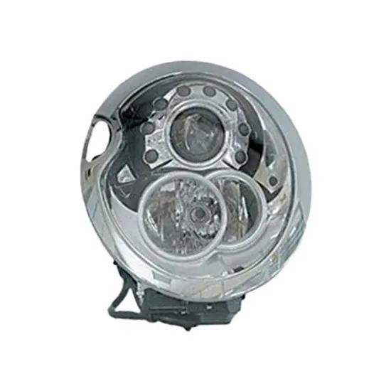 Far stanga MINI MINI COOPER R50; R53 2001->2006 perioada 2001 2002 2003 2004 2005 2006 de la an de fabricatie 07/2004, cu motor reglaj, cu unitate control xenon, cu xenon, titan, cu reglaj distanta iluminare automat, cu bec D1S/H7