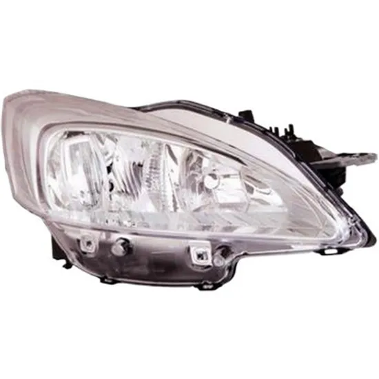 Far dreapta PEUGEOT 508 1 2010->2018 perioada 2010 2011 2012 2013 2014 2015 2016 2017 2018 pana la an de fabricatie 10/2014, fara motor reglaj, cu reglaj electric, cu bec H7/H7