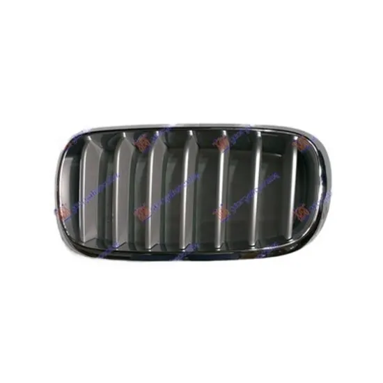 Grila Radiator BMW X6 F16 2014->2019 Grila radiator ( cromata /TITANIUM) stanga, Perioada 2014 2015 2016 2017 2018