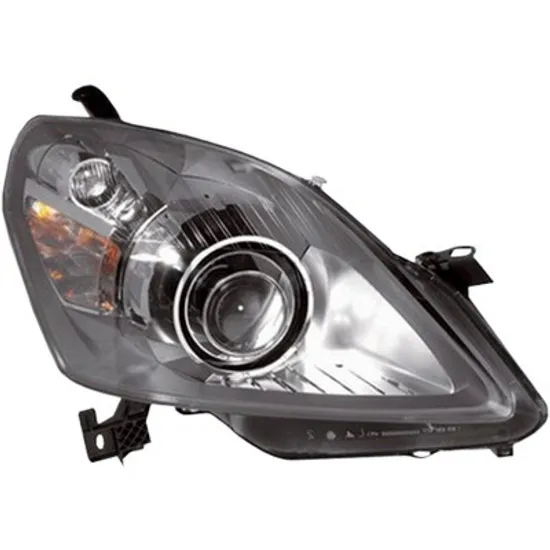 Far dreapta OPEL ZAFIRA B 2005->2015 perioada 2005 2006 2007 2008 2009 2010 2011 2012 cu motor reglaj, fara unitate de control Xenon, Bi-Xenon, semnal galben, cu reglaj distanta iluminare automat, adaptiv, cu bec D2S/H7,