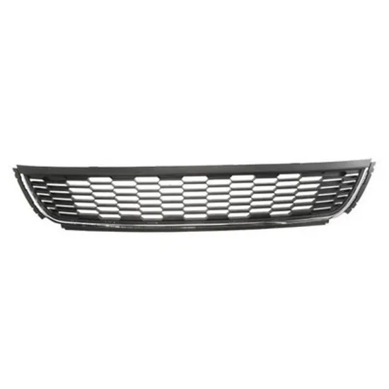 Grila Bara VW POLO 6R1 2009->2020 Grila in bara fata centrala cu ornament cromat Perioada 2009 2010 2011 2012 2013