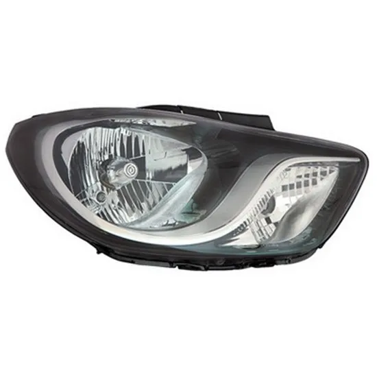 Faruri HYUNDAI i10 2007->2013 Far cu reglaj electrica negru (E) cu motor 2011->2014 dreapta Perioada 2011 2012 2013