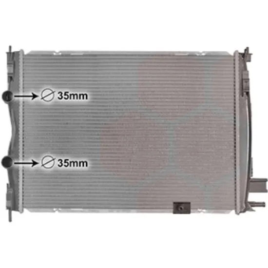 Radiator apa NISSAN QASHQAI 1 2007->2014 pentru 2.0 dCi, perioada 2007 2008 2009 2010 2011 2012 2013