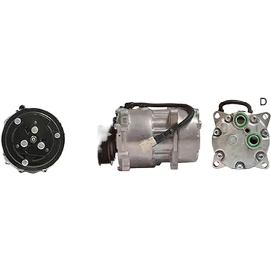 Compresor aer conditionat CITROEN C5 2 2004->, JUMPER 2002->2010, C5 1 2001->2005 pentru 2.2 HDi, perioada 2001 2002 2003 2004 2005 2006 2007 2008 2009 2010 2011