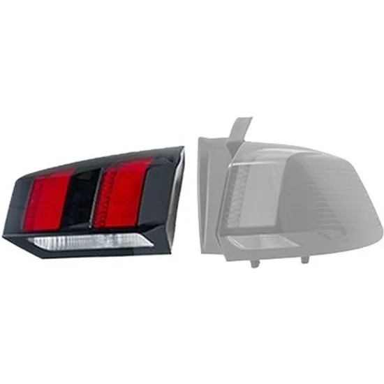 Lampa stop spate dreapta PEUGEOT 5008 2 2016-> perioada 2016 2017 2018 2019 2020 2021 , rosu/negru, interior, cu bec LED