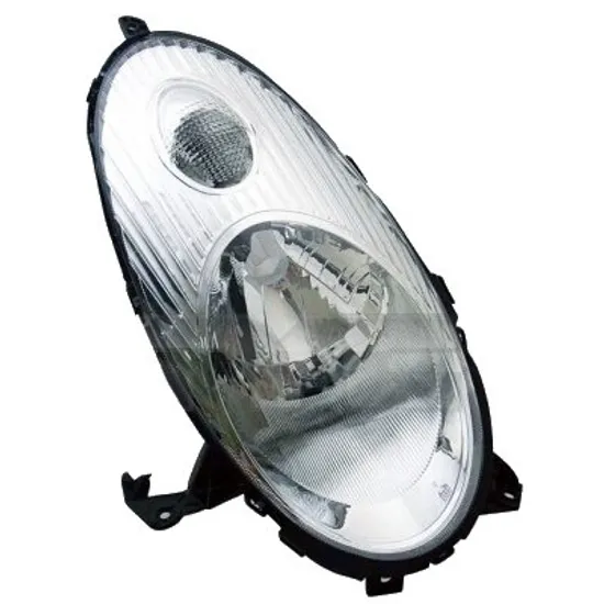 Faruri NISSAN MICRA 3 2002->2010 Far cu reglaj electric cromat RS VALEO dreapta, Perioada 2003 2004 2005 2006 2007 2008 2009 2010