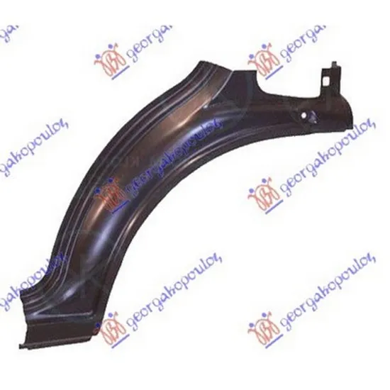 Aripa Fata CITROEN JUMPER 2002->2010 Aripa fata partea spre spate stanga, 2002->2006 Perioada 2002 2003 2004 2005 2006