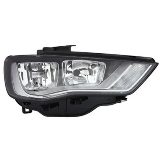 Faruri AUDI A3 8VS, 8VM SEDAN 2013->2020 Far cu reglaj electric (E) (cu motor) dreapta, Perioada 2013 2014 2015 2016