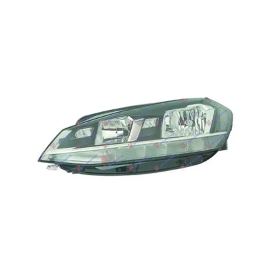 Faruri VW GOLF 7 2012->2020 Far reglaj electric cu daylight LED (DEPO) dreapta Perioada 2012 2013 2014 2015 2016 2017 2018 2019 2020
