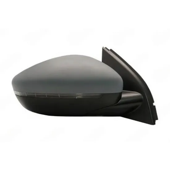 Oglinda PEUGEOT 308 2 2013->2021 Oglinda exterioara electrica cu incalzire cu rabatare electrica pentru vopsit (cu semnal si lampa podea si senzor si senzor banda) DREAPTA Perioada 2013 2014 2015 2016 2017