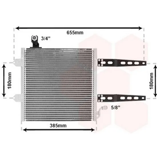 Radiator Aer Conditionat VW LUPO 1998->2005 Radiator aer conditionat (33.5x36.5x2.2) Perioada 1998 1999 2000 2001 2002 2003 2004 2005