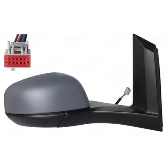 Oglinda FORD TRANSIT CONNECT 2014-> Oglinda exterioara electrica cu incalzire pentru vopsit (5 PIN) DREAPTA Perioada 2019 2020 2021 2022