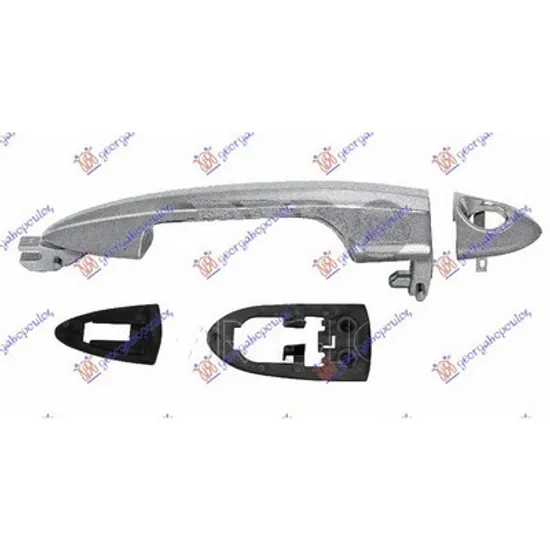 Maner Usa ALFA ROMEO MITO 2008->2018 Maner usa fata exterior argintiu stanga Perioada 2008 2009 2010 2011 2012 2013 2014 2015 2016 2017 2018