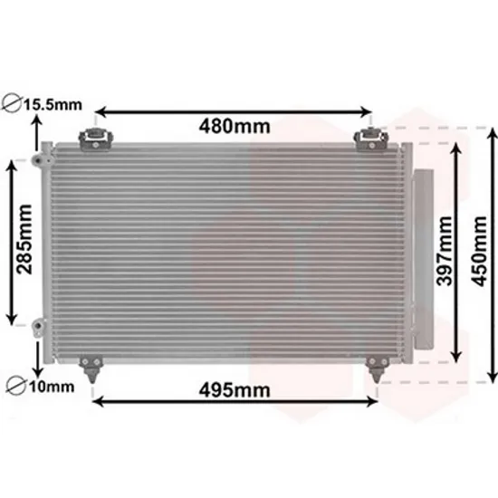 Radiator Aer Conditionat TOYOTA COROLLA E12 2001->2007 Radiator aer conditionat benzina diesel 61x37 Perioada 2001 2002 2003 2004 2005 2006
