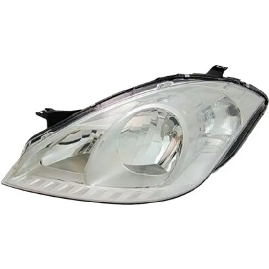 Far stanga MERCEDES A-CLASS W169 2004->2012 perioada 2010 2011 2012 fara motor reglaj, semnal transparent, cu reglaj, cu bec H7/H7