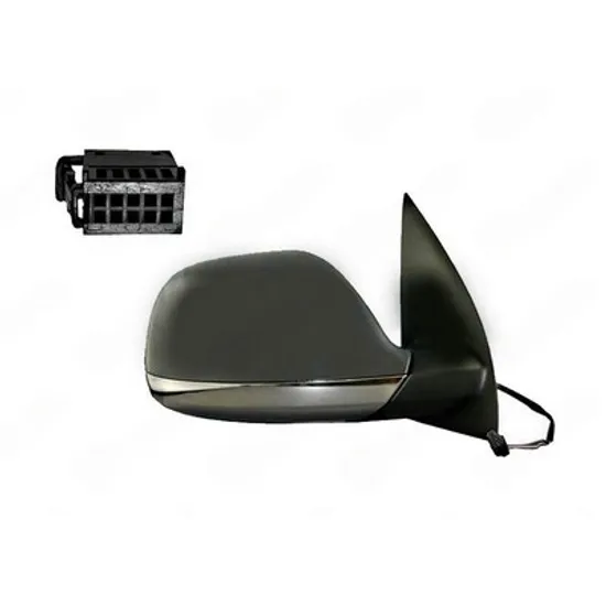 Oglinda VW AMAROK 2010-> Oglinda exterioara electrica cu incalzire cu rabatare electrica pentru vopsit (suport cromat) (cu antena) (7+1PIN) STANGA Perioada 2016 2017 2018 2019 2020 2021 2022
