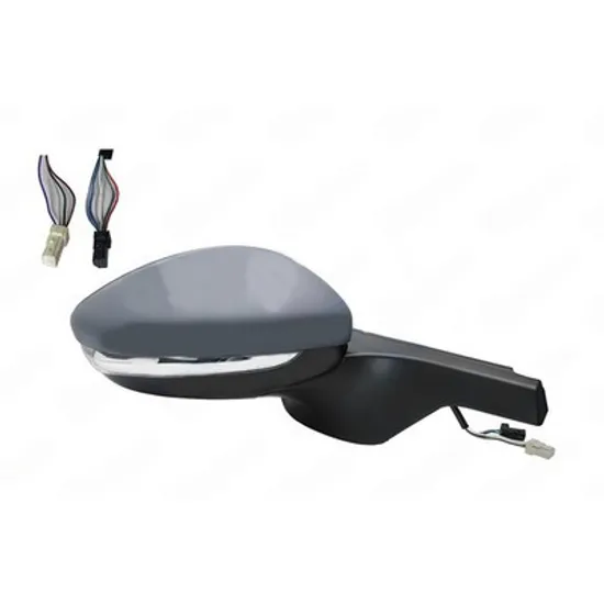 Oglinda CITROEN C3 III 2016-> Oglinda exterioara electrica cu incalzire cu rabatare electrica pentru vopsit (cu semnal si senzor si senzor banda) (6pin+6pin) -18 DREAPTA Perioada 2018 2019 2020 2021