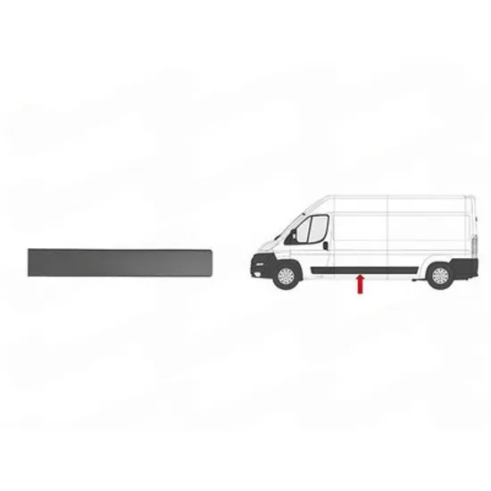 Bandou Usa PEUGEOT BOXER 2006-> Bandou Usa culisanta gri (ampatament scurt) STANGA Perioada 2006 2007 2008 2009 2010 2011 2012 2013 2014