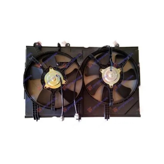 Ventilator Motor MITSUBISHI LANCER 8 CY 2008->2016 Electroventilator complet dublu benzina, Perioada 2008 2009 2010 2011 2012 2013 2014
